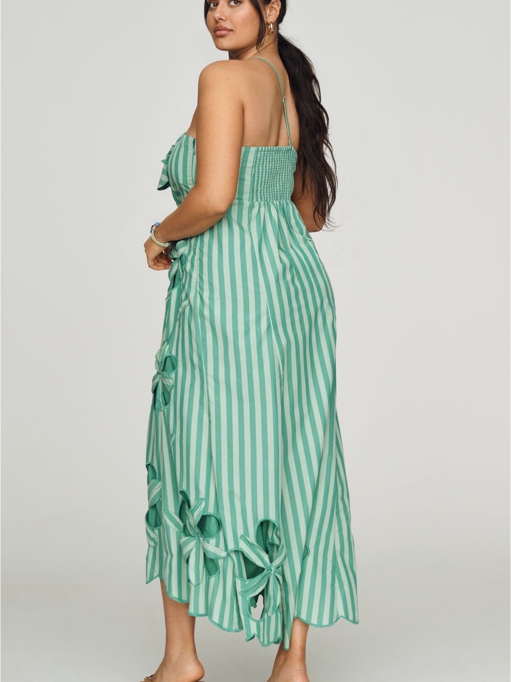 Anthropologie One-Shoulder Cutwork Dress - Picture 6 of 10